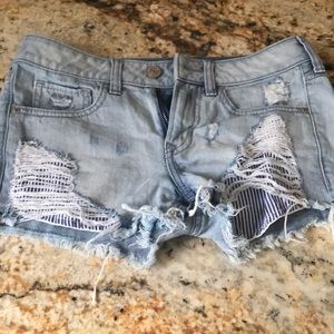 Express jean shorts size 00